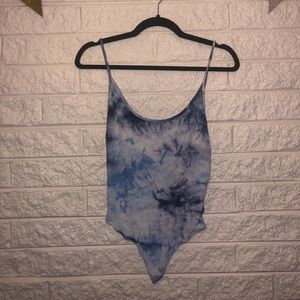 L.A. Hearts tie dye body suit